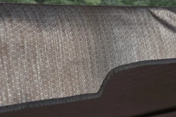 Sojag Outdoor Seating-Houston 5 x 9 x 6 ft Dark Brown 4-Seater Glider Swing