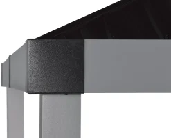 Sojag Gazebo Curtains-Lena 12 x 12 x 7 ft Black Polyester Curtains