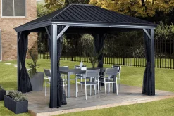 Sojag Hard-Top Gazebos-Marsala 10 ft. x 14 ft. Gazebo