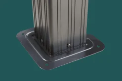 Hard-Top Gazebos-Sojag Monaco Charcoal 12 ft. x 12 ft. Gazebo