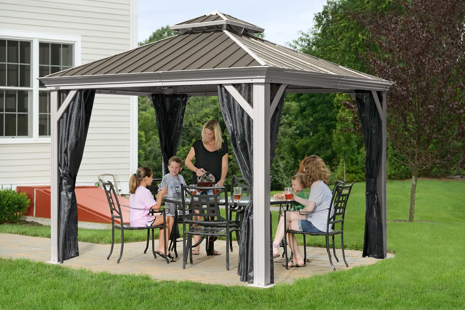 Sojag Hard-Top Gazebos-Monaco Gazebo