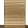 Sojag Privacy Screens-Privadesa 4 x 6 ft Wood Effect Privadesa Rustproof Aluminum Privacy Screen, Outdoor Shades