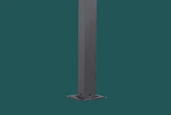 Sojag Hard-Top Gazebos-Sanibel 10 x 10 x 9 ft Grey Gazebo