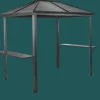 Sojag Grill Gazebos-Ventura 5 x 8 x 8 ft Dark Grey BBQ Grill Gazebo