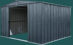 Arrow Metal Sheds-Spacemaker 10 x 10 x 6 ft Anthracite RMA Series