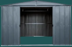 Arrow Metal Sheds-Spacemaker 10 x 10 x 6 ft Anthracite RMA Series