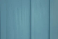 Arrow Garden Sheds|Metal Sheds-Spacemaker Patio Shed, 4x3, Juniper Berry