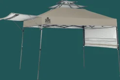 QuikShade Pop-Up Canopies-Summit X Pop-Up Canopy Tent with Awning