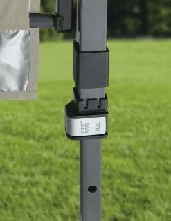 QuikShade Pop-Up Canopies-Summit X Pop-Up Canopy Tent with Awning