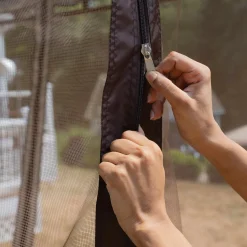 ShelterLogic Hard-Top Gazebos-Sycamore Gazebo, 10 ft. x 12 ft. Dark Coffee