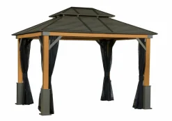 Tommy Bahama Hard-Top Gazebos-Maui 10 x 12 x 10 ft Gazebo