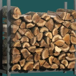 ShelterLogic Firewood Storage-Ultra Duty Firewood Rack, 4 ft.