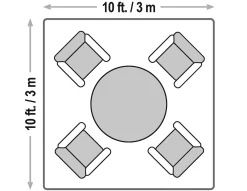 QuikShade Pop-Up Canopies-Weekender Elite Straight Leg Pop-Up Canopy Tent White