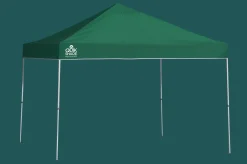 QuikShade Canopy Tents|Pop-Up Canopies-Weekender Elite WE100 Straight Leg Pop-Up Canopy, 10 ft. x 10 ft. Green