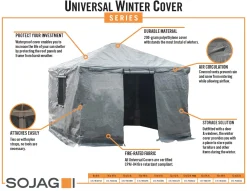 Sojag Winter Gazebo Covers-Winter Gazebo Cover (Gazebo Not Included)