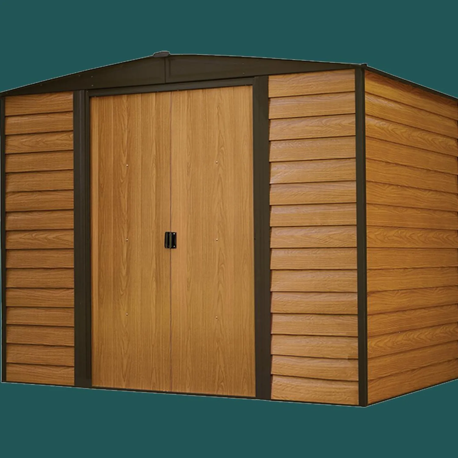 Arrow Garden Sheds-Woodridge Steel Storage Shed, 8 ft. x 6 ft.